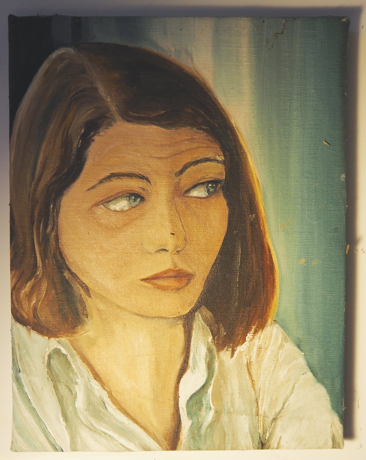Sharon Squire’s first and only self-portrait.